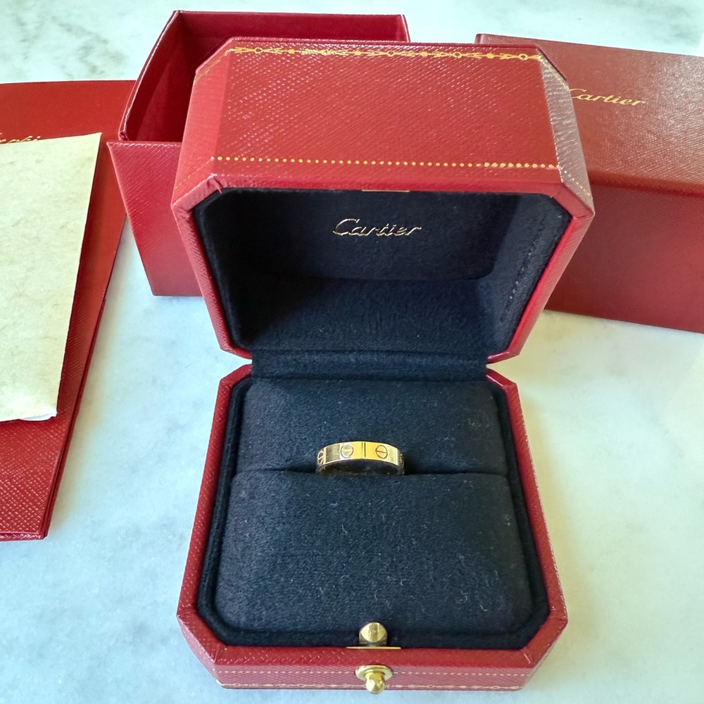 Cartier LOVE Ring Wedding Band, Small Model